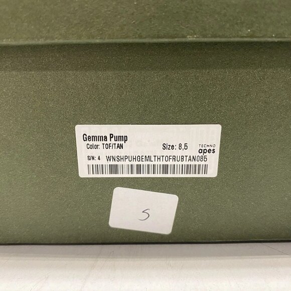 NEW BECKETT SIMONON Gemma Leather Pumps – Women’s Size 8.5 – Toffee – New W/ Box - Picture 6 of 7